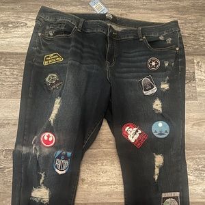 Plus size Star Wars jeans brand new